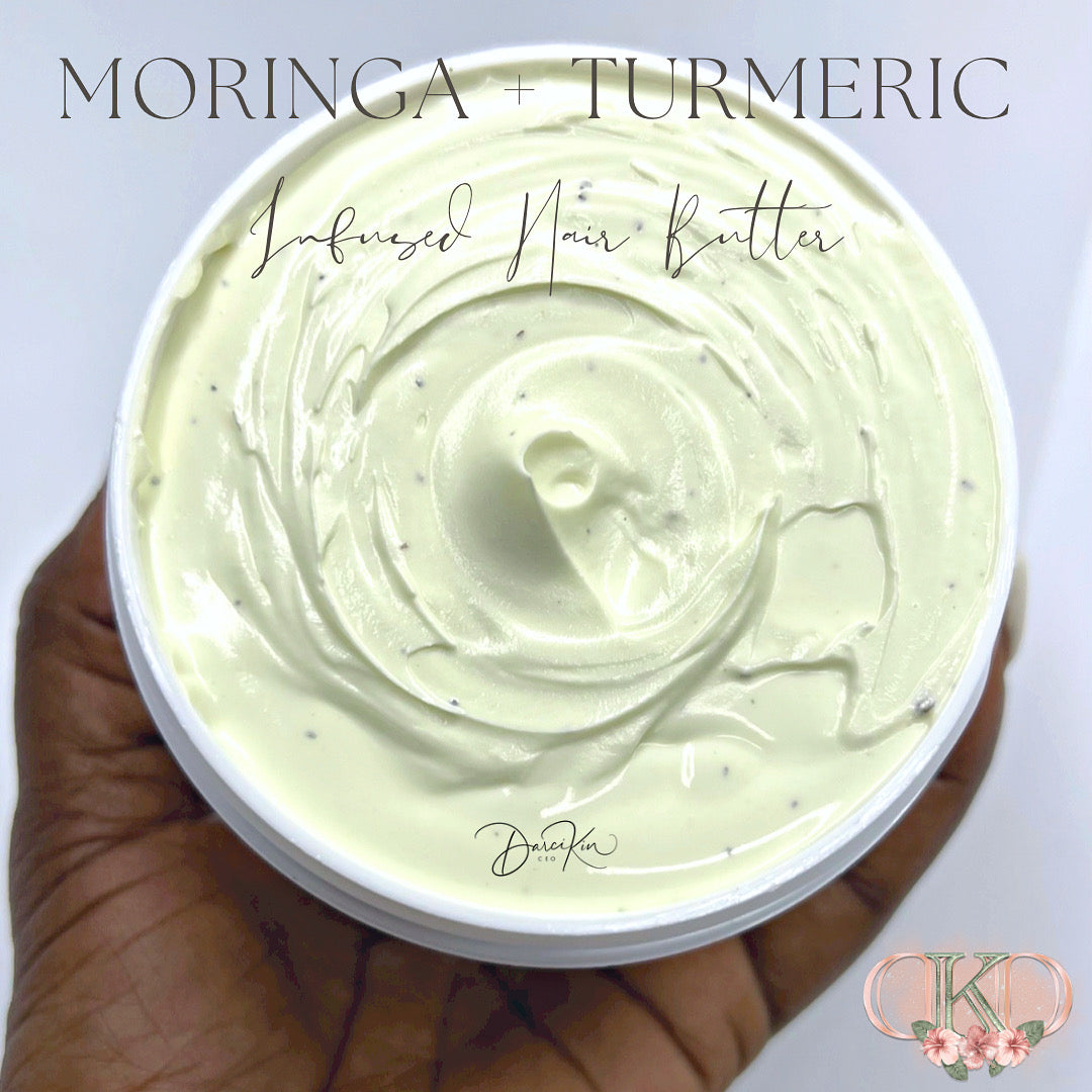 Moringa Turmeric Hair Tea Tree + Thyme  Hair Butter