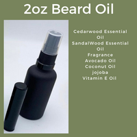 Cedar Teak Men Beard Oil